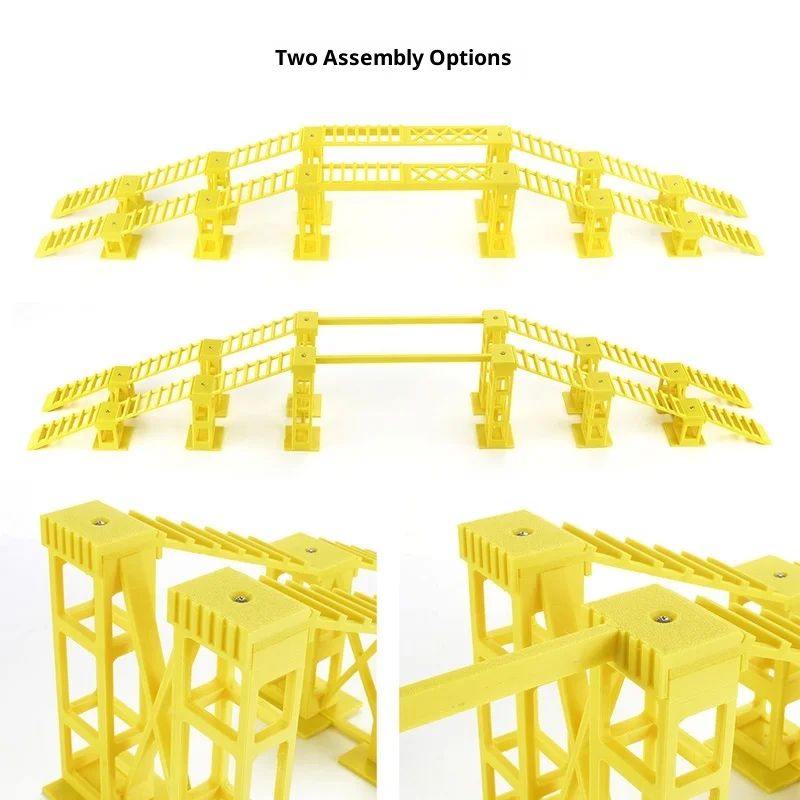 Rc Remote Control Model Car 1:24 1:18 Climbing Car Test Scenario Simulation Scene Obstacle Steep Slope Trapezoidal Bridge Track