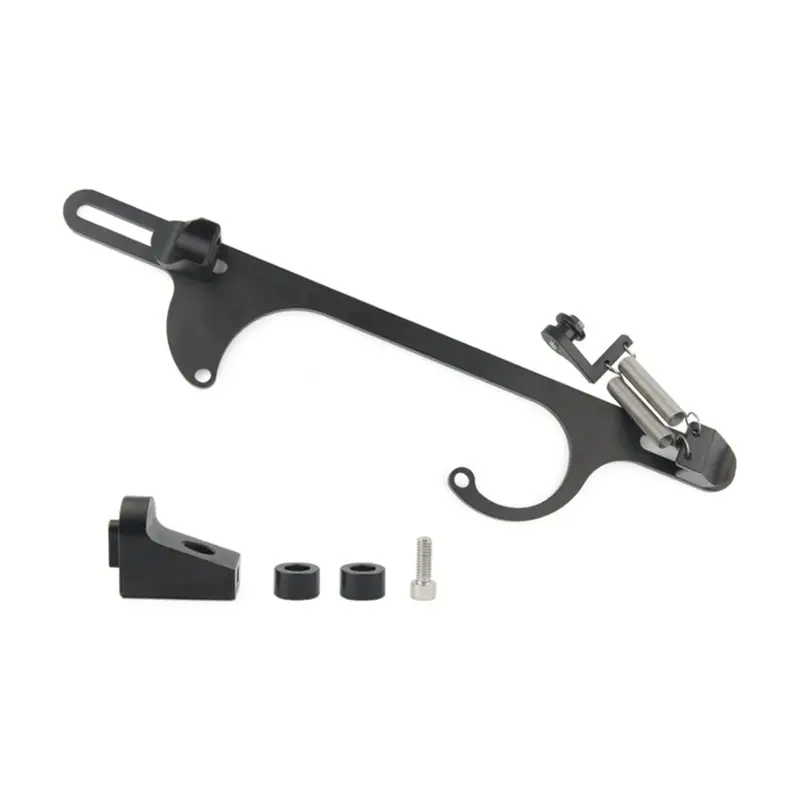 

Кронштейн троса дроссельной заслонки из алюминиевого сплава, подходит для карбюраторов Ford, Mopar, Chevy, автомобилей и внедорожников, серий Holley 4150, 4160.