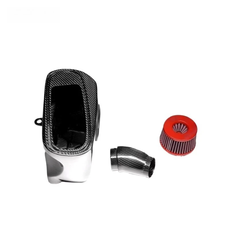 

Increase driving speed True dry carbon fiber intake system forPorsche Macan GTS/Turbo 2.9T engine intake pipe
