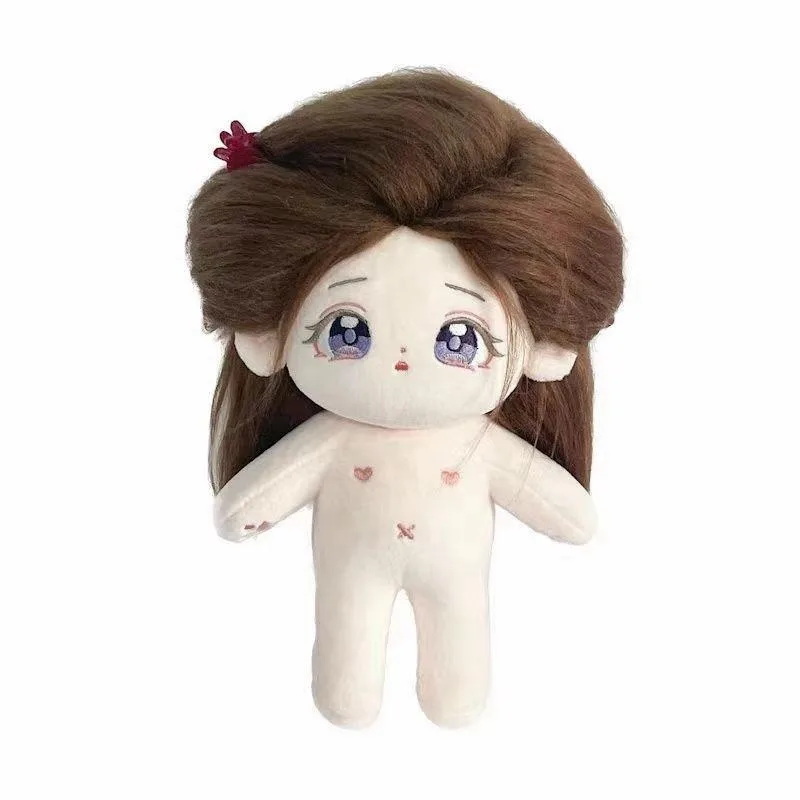 KPOP fatto a mano per peluche 20 cm bambola gonna viola vestiti abbigliamento vestito vestire cosplay anime figura giocattolo regali di Natale