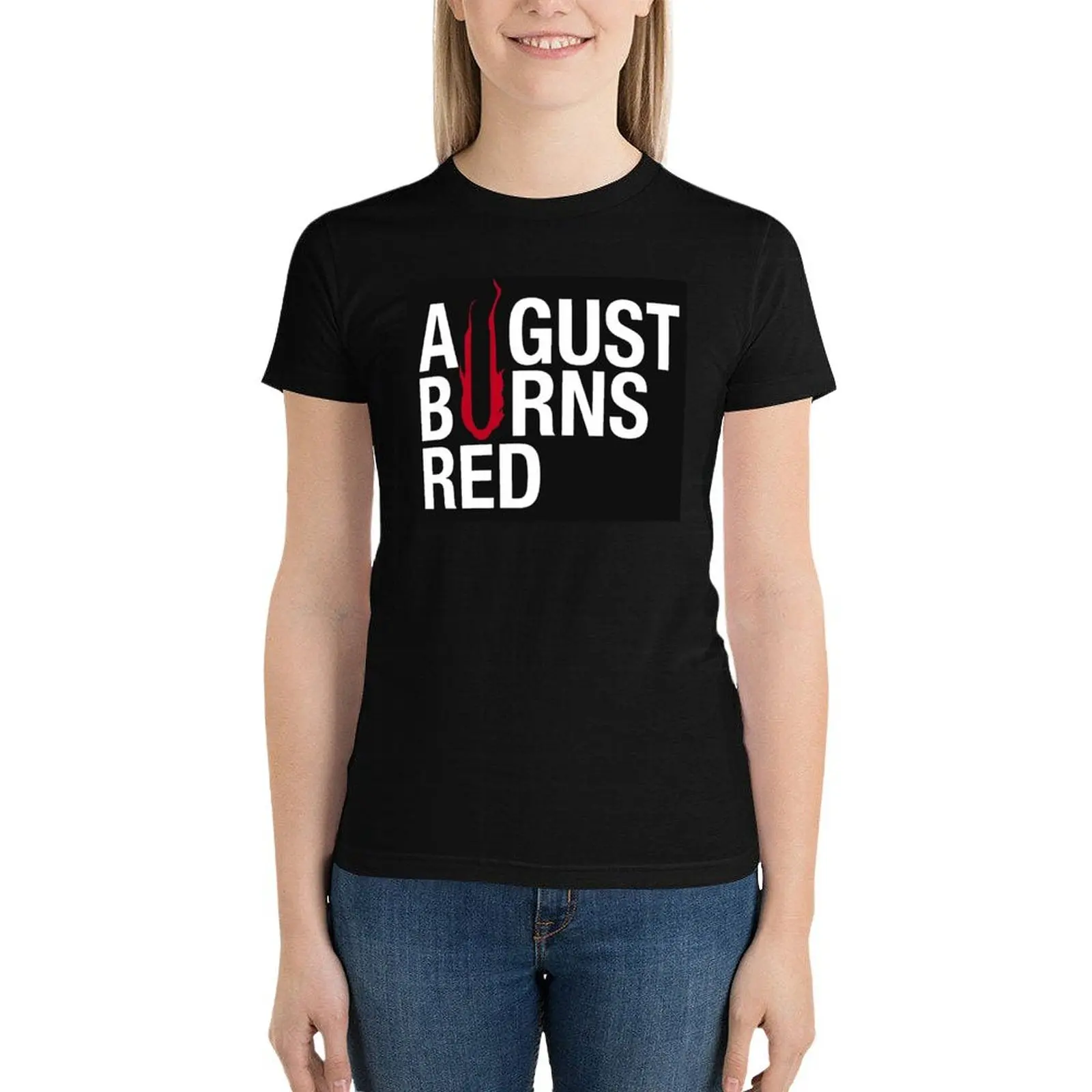 august burns red T-Shirt shirts graphic tees graphics oversized Woman T-shirts