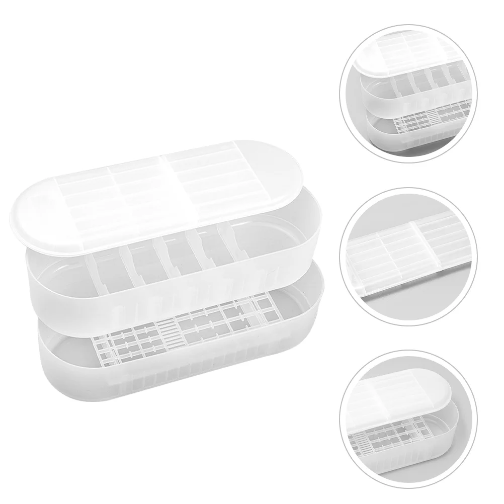 

Transparent Three-layer Household Electronic Storage Box with Power Detection Is Suitable for All Types of Batteries