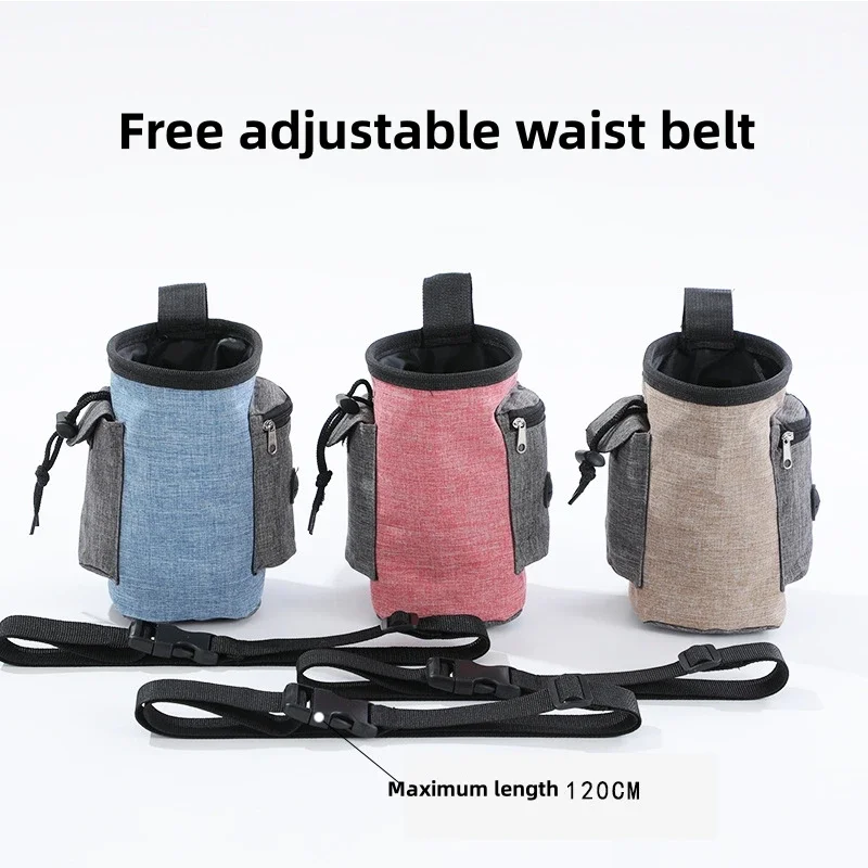 Outdoor Climbing Powder Bag Pet training kit Caving Waist Bag Chalk Pack Waterproof Polyester Magnesium Powder Pouch Waist Bag