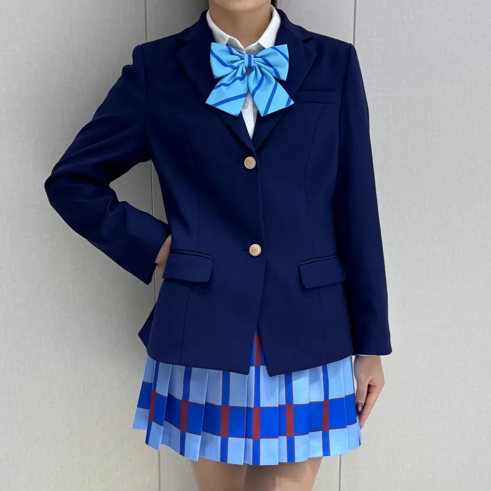 Muse School Uniform Cosplay Costume JK Skirt Outfit for Comic Convention Event Party Carnival