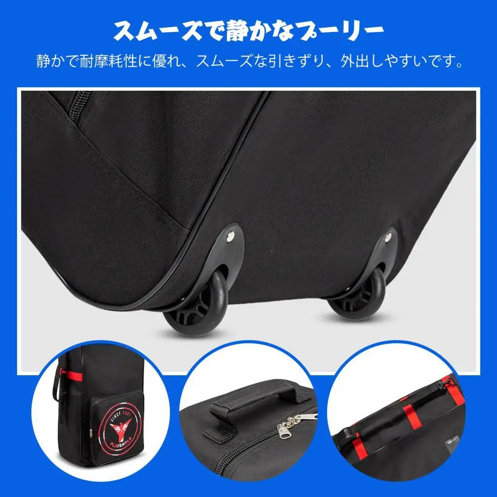 

Сумка для гольфа для авиаперелетов, чехол для гольфа с застежкой-молнией, складной карман для хранения