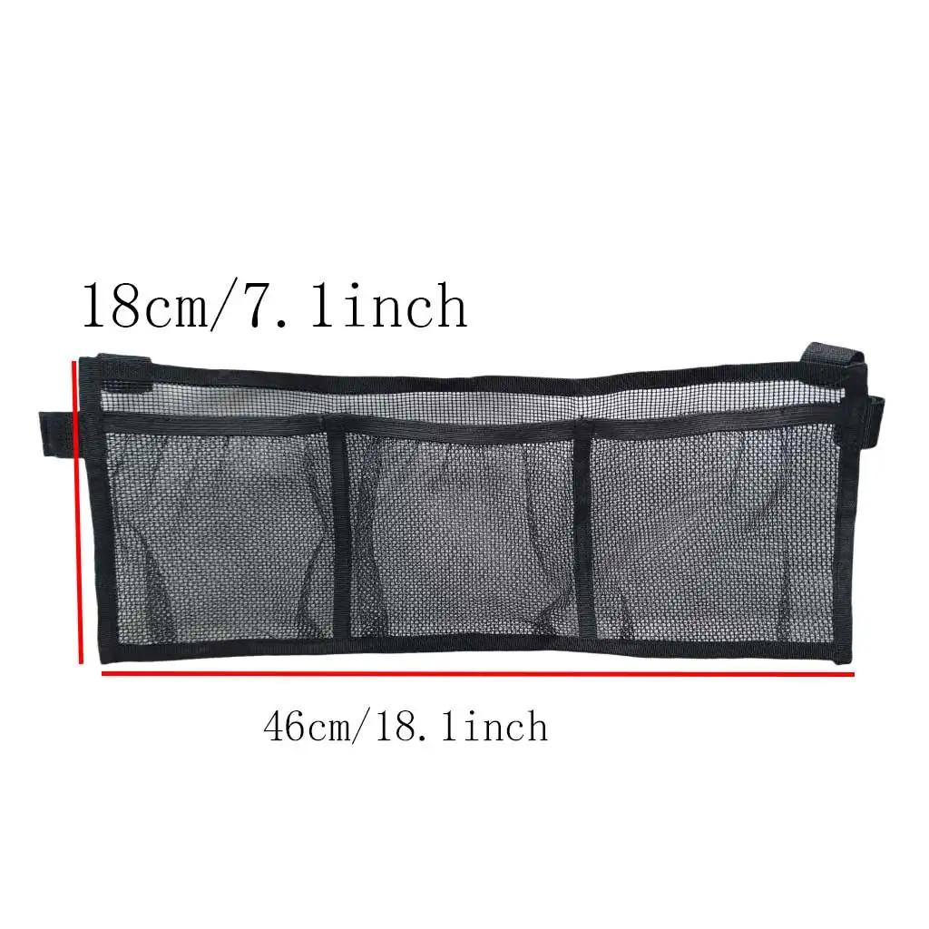 1/2Pcs Inflatable Boat Kayak Boat Chair Side Mount Storage Organizer Canoe Chair Storage Bag with Tool Holder Drink Water Pocket