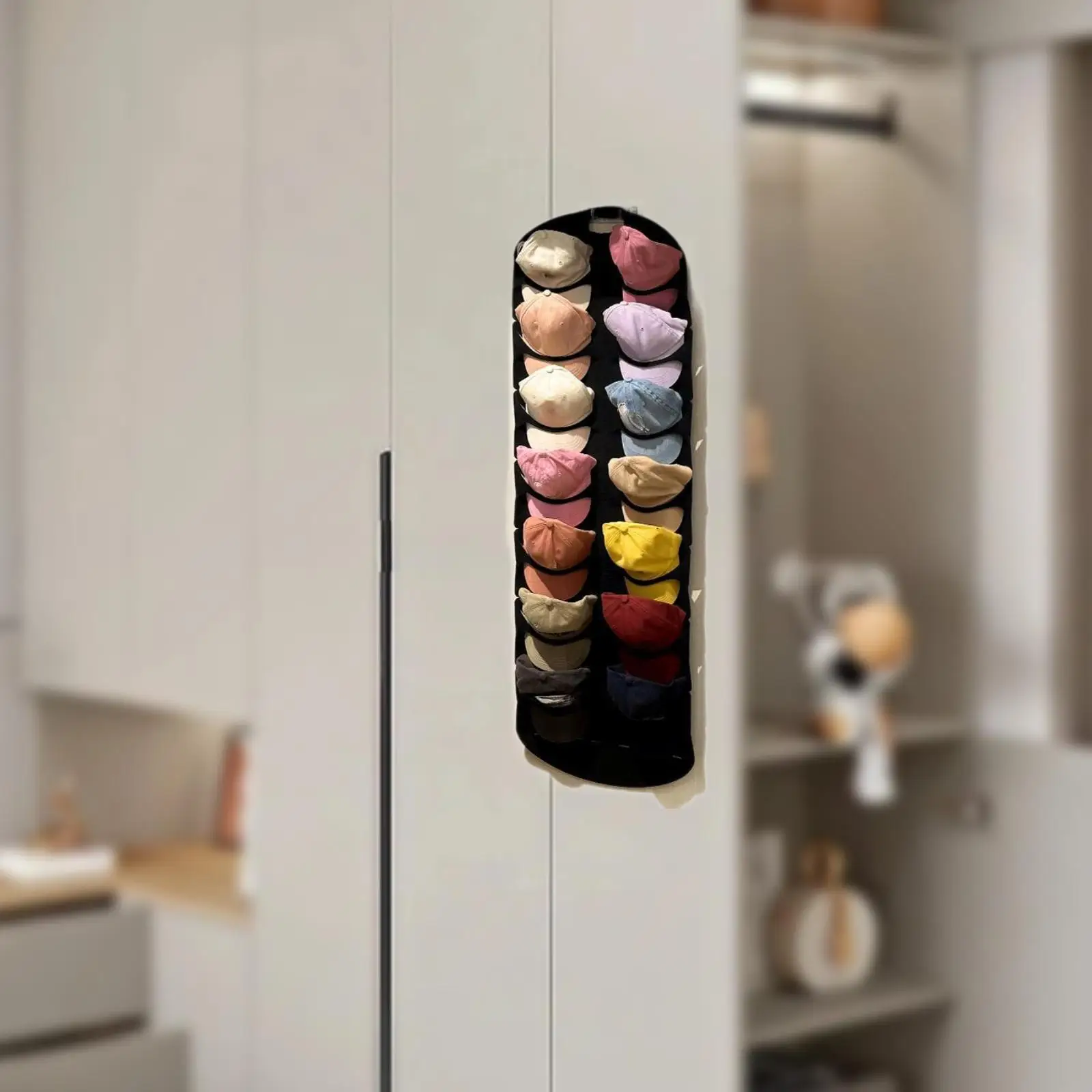 Hat Racks for Baseball Caps Household Organization Felt Hat Hangers for Wall