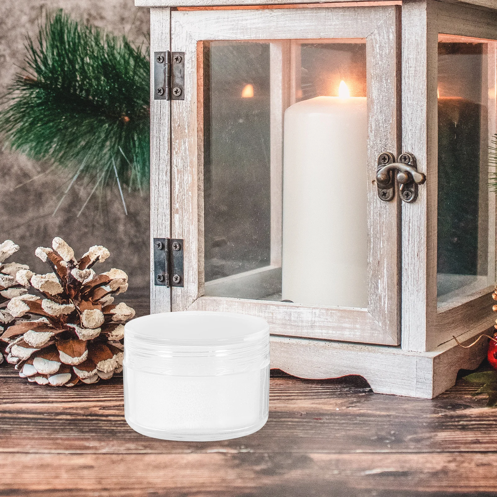 

Jewelry Display Box 12pcs Gemstone Storage Case with Lid Brooch Case Table Holder for Lapel Pins Round Organizer