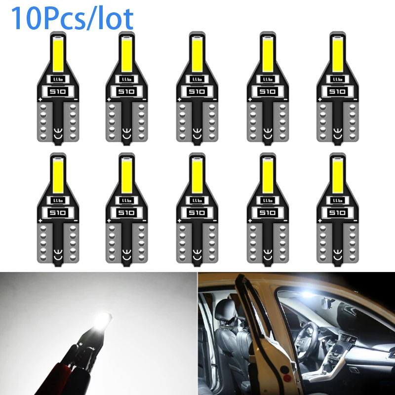 

10X T10 W5W LED Interior Led Car Lights Auto Reading Lamp for Lada Vesta Niva Kalina Priora Granta Largus Vaz Samara 2110