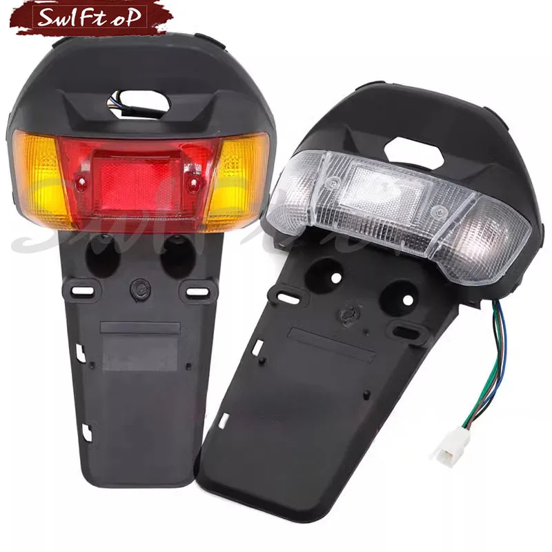 

Tail Light Lamp Rear License Plate Taillight Support Holder Fender Mudguard Cover For Yamaha 3KJ JOG 50 CY50 1992-2001