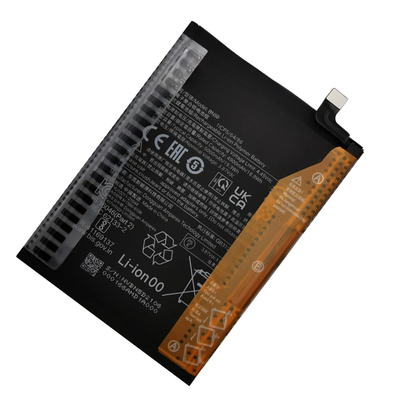 100% New For Xiao Mi 5000mAh BN5D Battery For Xiaomi Redmi Note 11S 11 S 4G M4 PRO 4G Mobile Phone Batteries