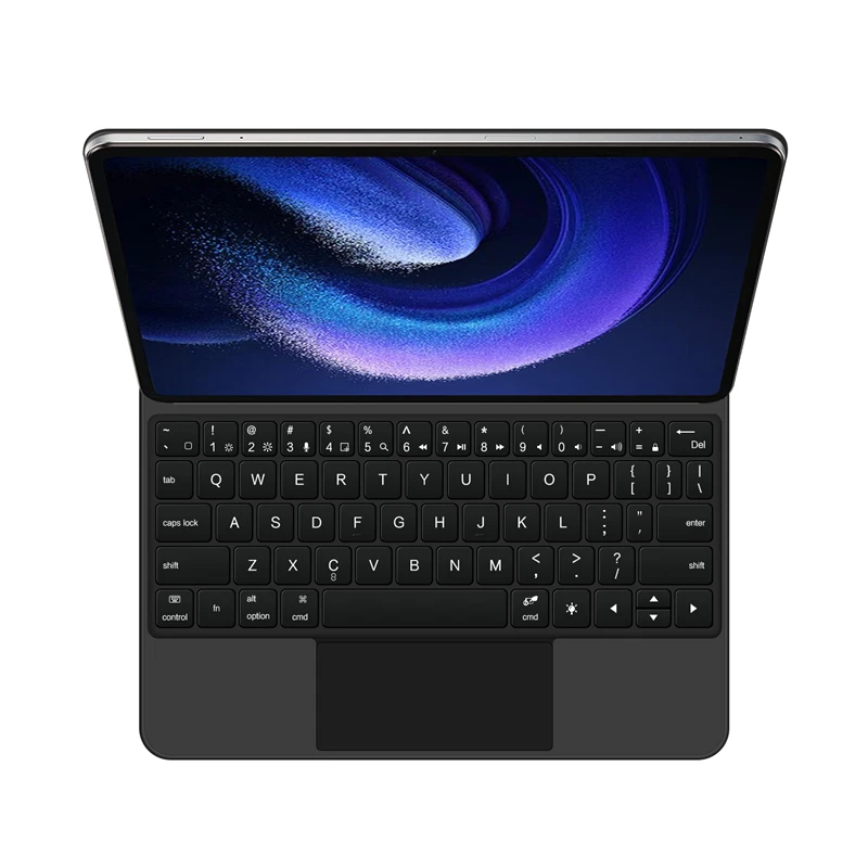 Imagem -02 - Capa de Teclado para Xiaomi Pad Pro Teclado Retroiluminado Teclado Mágico Suporte Magnético Trackpad Teclado Magic Teclado 11 2023