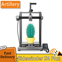 Artillery Sidewinder X4 Plus S1 3D Printer 500mm/s Print Speed 300℃ High-temp Printing XY-Metal Linear Guide Rail 300*300*400mm