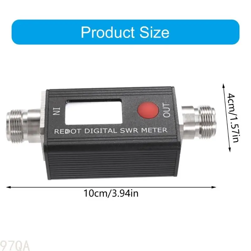 97QA Portable SWR Bridge Meter Suitable For PCB Antennas Communication Equipment Calibration Strength Measurement Tool