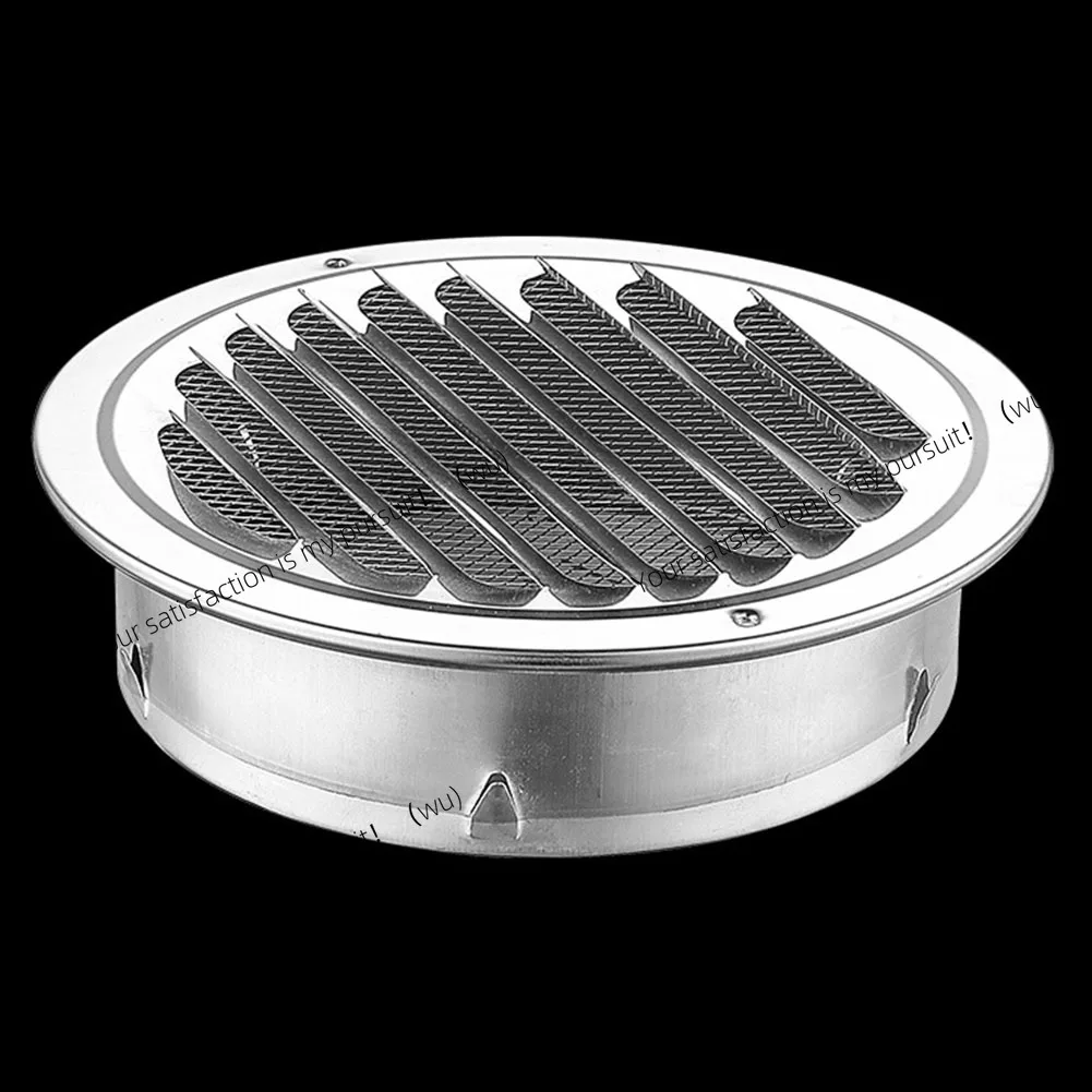 Round Stainless Steel Air Vent Grille Insect Protection Exterior Wall Ducting Ventilation Tool 80/100/120/150/160/180/200/300mm