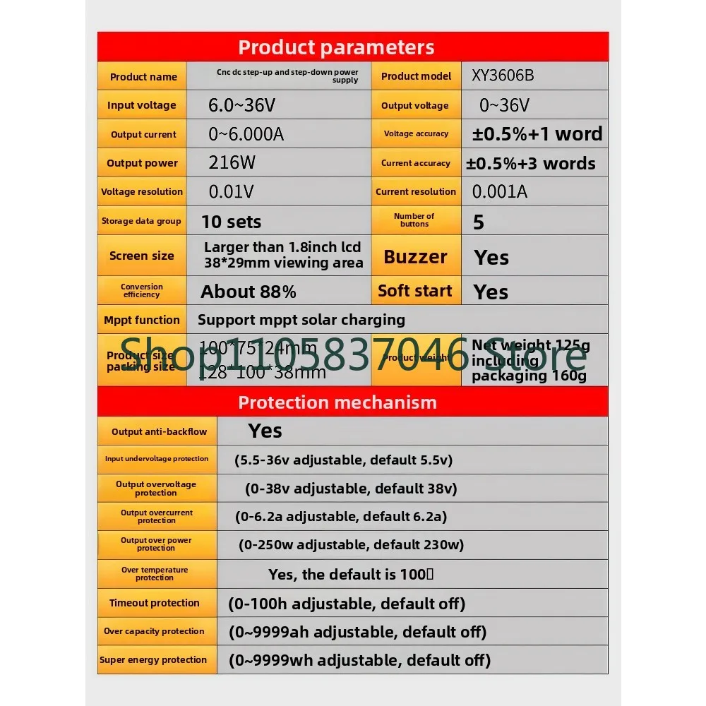 Voltage regulator module, high-power adjustable lithium battery, lead-acid battery, constant current charging control, stop
