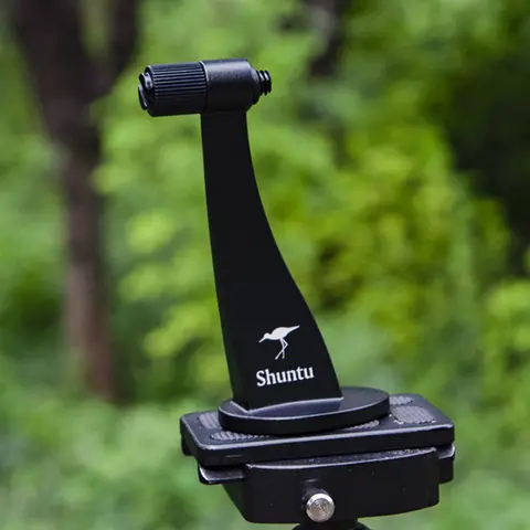 Shuntu Binocular Tripod Adapter, Universal Binocular Tripod Mount with 1/4 inch Thread for Porro Binoculars and Roof, Aluminium