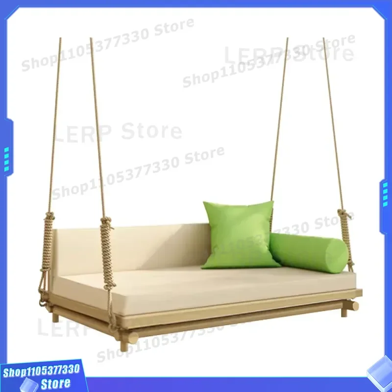 Outdoor Balcony Hanging Chair Waterproof Sunscreen Swing Single Double Leisure Basket for Patio Garden Relaxation Comfortable