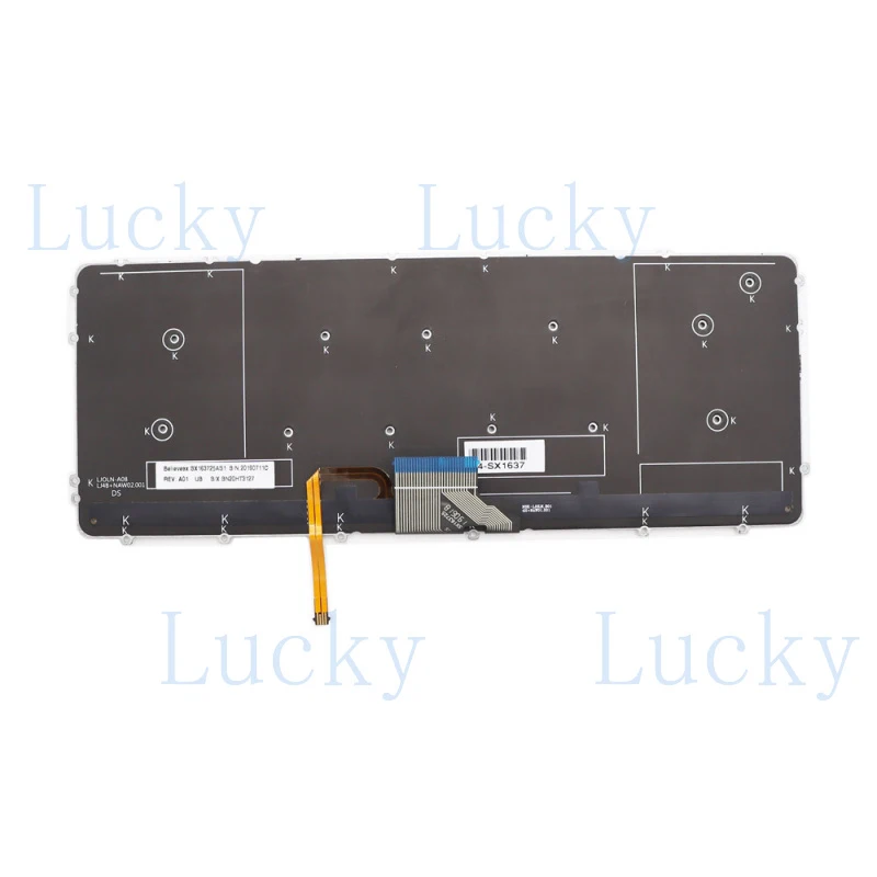 f  New Keyboard for Dell XPS 15 9530 Precision M3800 US backlit HYYWM
