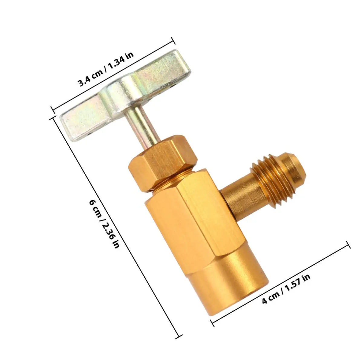 Tool Can Tap Valve Refrigerant Automotive Ac Bottle Dispensing Air Conditioner Conditioning Tools