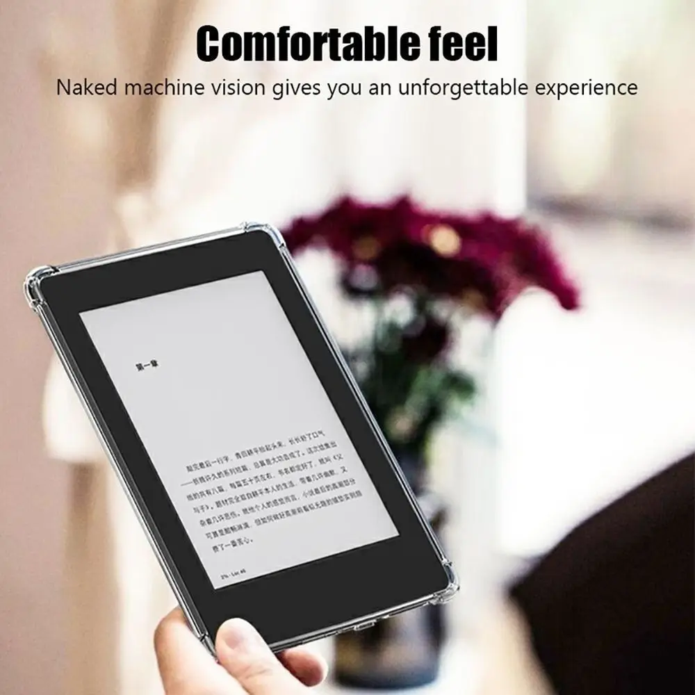 11/12th Gen e-Reader Case SA568B C2V2L3 Back Cover Airbag Anti Scratch Funda for Kindle Paperwhite 1/2/3/4/5 Colorsoft 2024