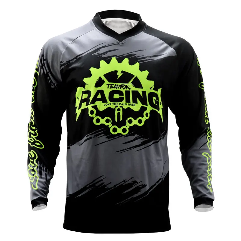 

2023 Motorcycle Team Downhill Jersey DH MTB Offroad MX Bicycle Locomotive Shirt Cross Country Mountain Bike Wear