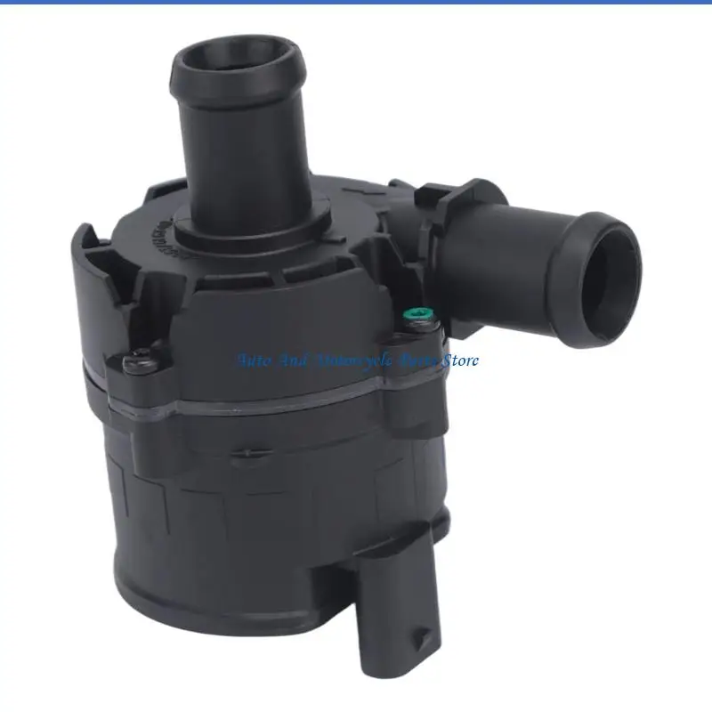 P9FD Replacement Electronic Water Pump LR049317 for Vehicle Cooling Systems, with Fitment Checks for Pump Electrical Connection