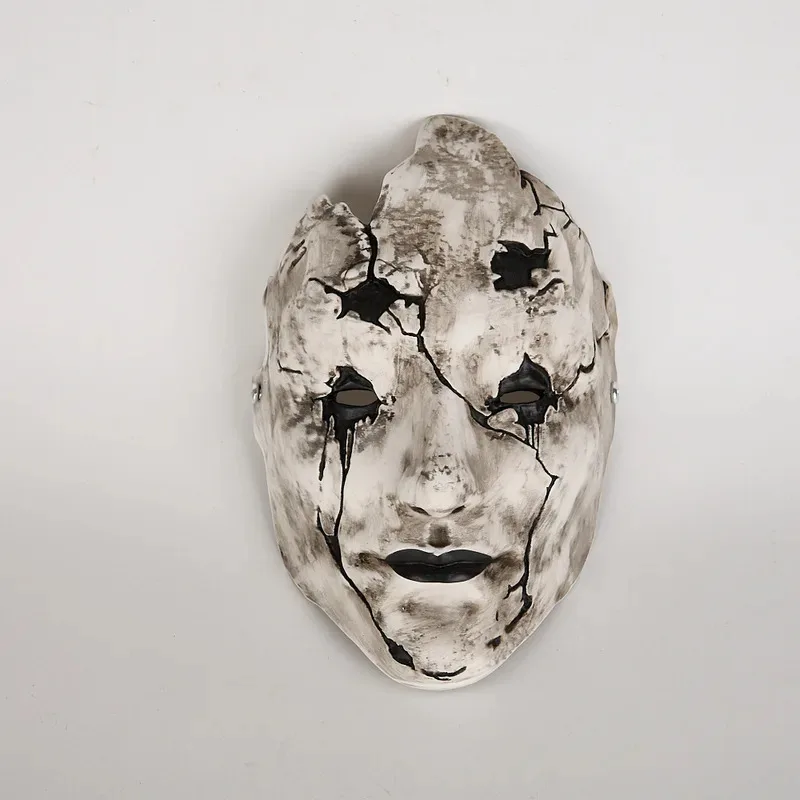 لعبة الأسود أسطورة وو كونغ تأثيري بوس مي داو رن تأثيري حلي قناع هالوين حفلة كرنفال الدعائم الراتنج قناع تاي تشي الأحذية