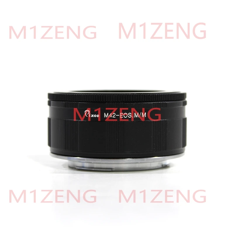 

M42-EOSM переходное кольцо геликоида с макрофокусировкой для объектива M42 42 мм к беззеркальной камере canon ef-m eosm/m1/m2/m3/m5/m6/m10/m50/m100