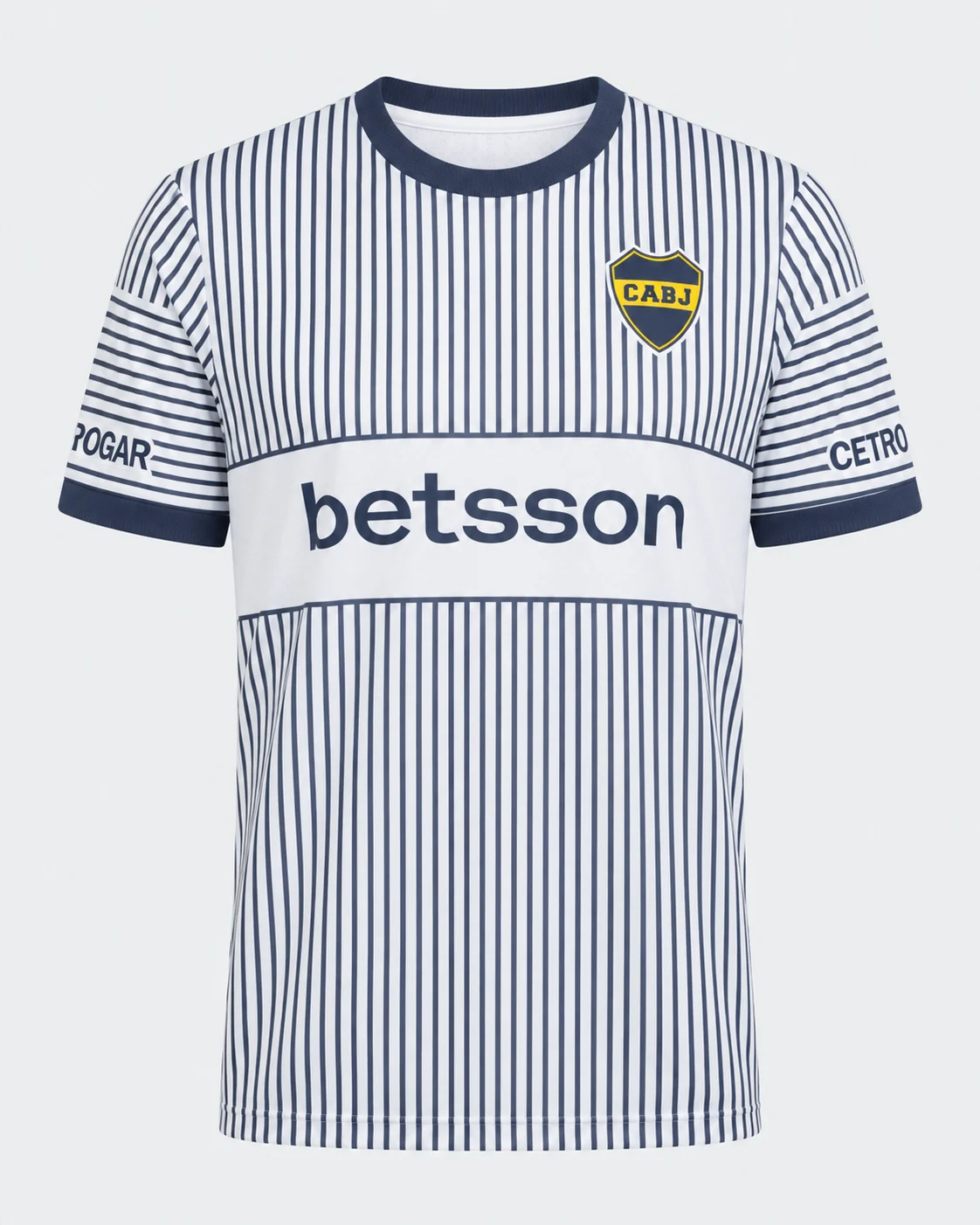 Boca Juniors 26-27 Heim-Fußballtrikot Blau Gelb Herren Rundhals Kurzarm Fan-Match – Detail 7