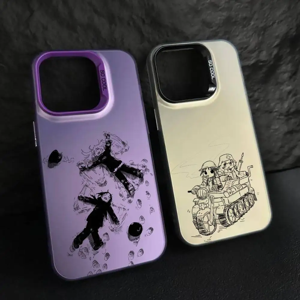 Girls' Last Tour Chi y Yuu Phone Case For iPhone 17,16,15,14,13,12,11,Mini,Pro,MAX Matte Shockproof Phone Case