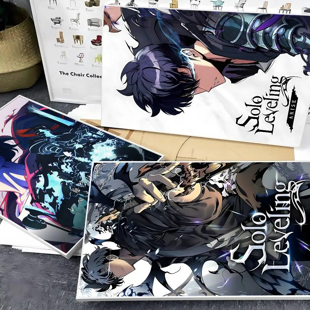 Anime S-Solo Leveling Classic Movie Posters HD Quality Poster Wall Art Painting Study Nordic Home Decor