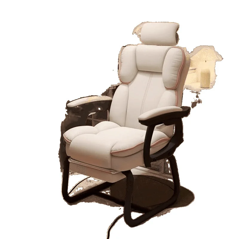 

Computer chair girls home comfortable sedentary sofa chair leisure bedroom desk chair dormitory e-sports live broadcast seat