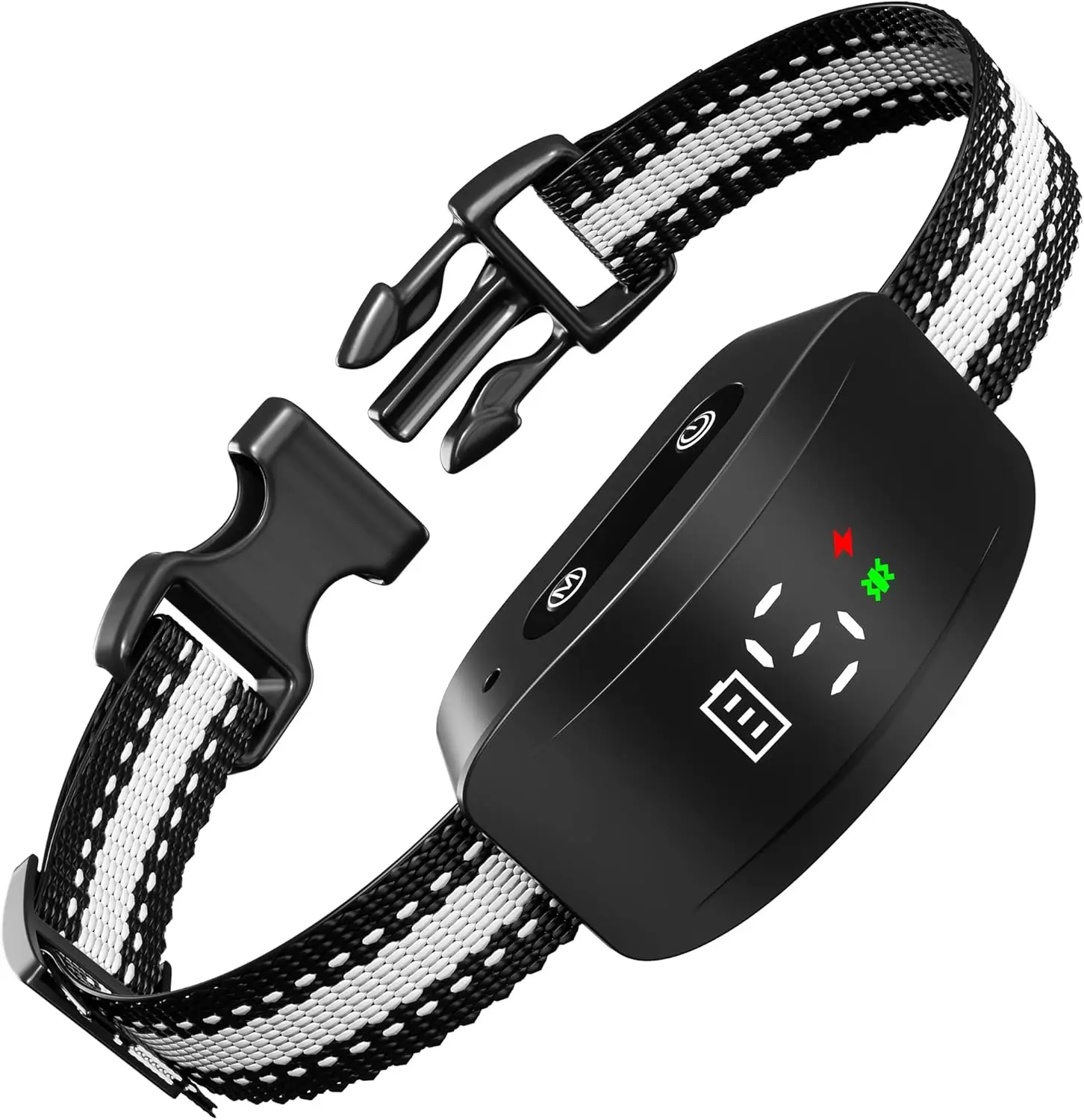 

Adjustable Bark Collar for Dogs with Beep, Vibration & Optional Shock - Rechargeable & Waterproof