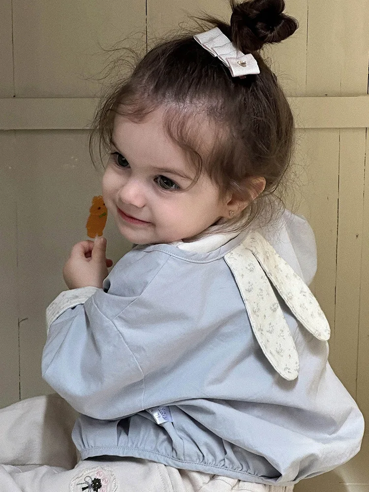 

Baby Set Autumn Outfit Cute Girl Baby Jacket Casual Pants Girl Cartoon Top Two-Piece Set aClass