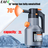 EAFC Electric Foam Sprayer 2L Handheld Professional Snow Foam Cannon Motorized Car Wash Sprayer for Car Wash Car Rechargeable
