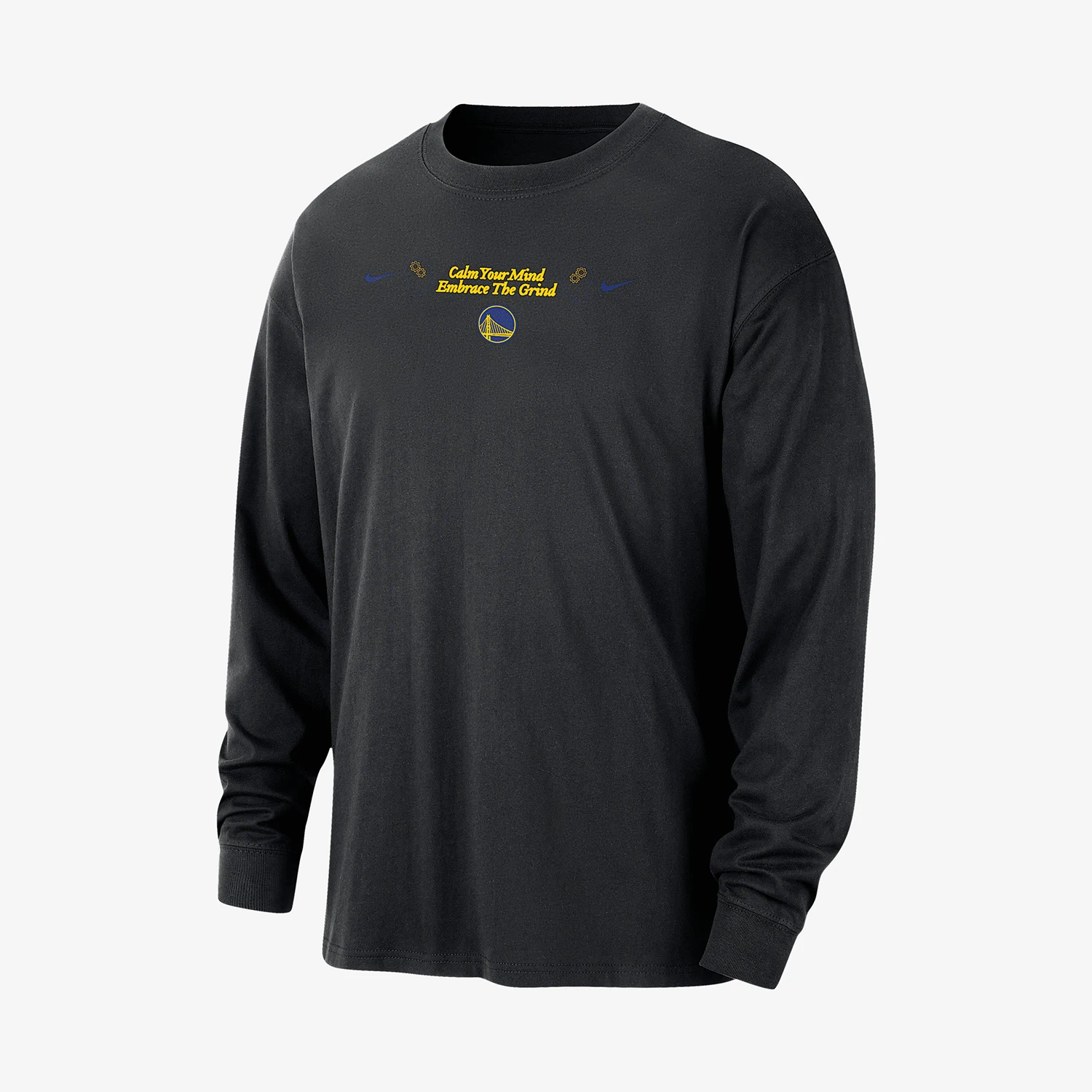 

Официальный оригинальный Nike, новинка 2025, мужской дышащий тренировочный баскетбольный мяч с длинным рукавом и принтом HQ0673-010