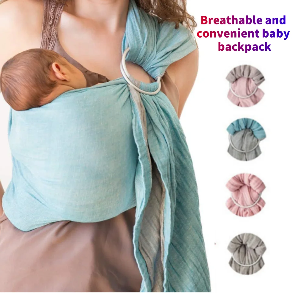 

Baby Baby Carrier, Baby Back Towel, Double-Loop Buckle, Gauze, Breathable Parenting Back Towel, Back Bag Towel