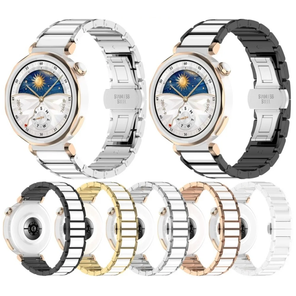 Correa de reloj anticerámica para OPPO Watch X2, Mini correa de muñeca, pulsera de reloj inteligente