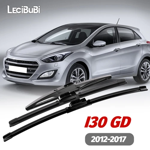 Imagen 1 del producto 1 Juego de limpiaparabrisas delantero y trasero, limpiaparabrisas para Hyundai I30 GD 2012-2017 2013 2014 2015 2016, accesorios