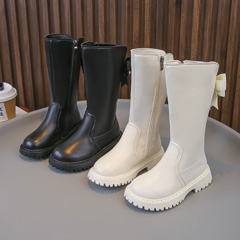 Winter Child Snow Boot 2025New Fashiona Child Flat Boot Princess Girl Anti Slip Boot Hot Selling Versatile Child Short Boots