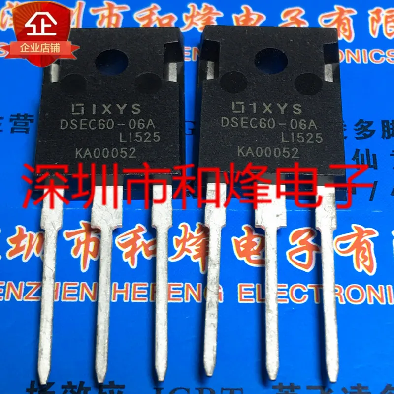 5PCS-10PCS DSEC60-06A  TO-247 MOS 600V 60A  Really Stock Best Quality In Stock Fast Shipping