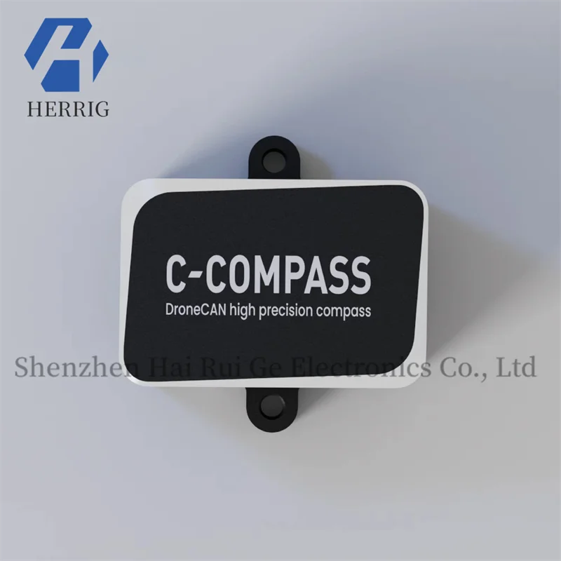 

Leishun C-COMPASS High-Precision Magnetometer RM3100 Compass, Strong Anti-Interference, Compatible with PX4/APM