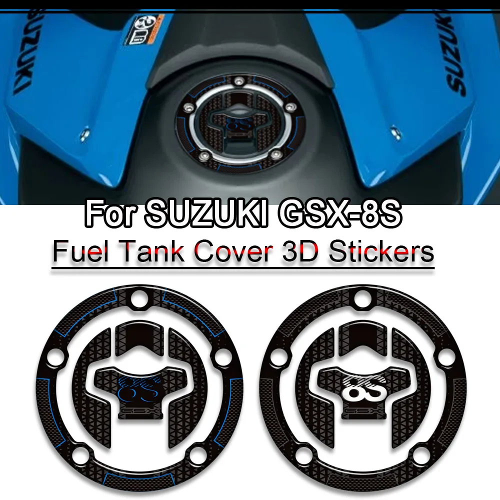 

Motorcycle For Suzuki GSX-8S GSX 8S GSX8S Protector Tank Pad Side Grips Gas Kit Knee 3D Stickers Decals Fairing Fender 2023-2025