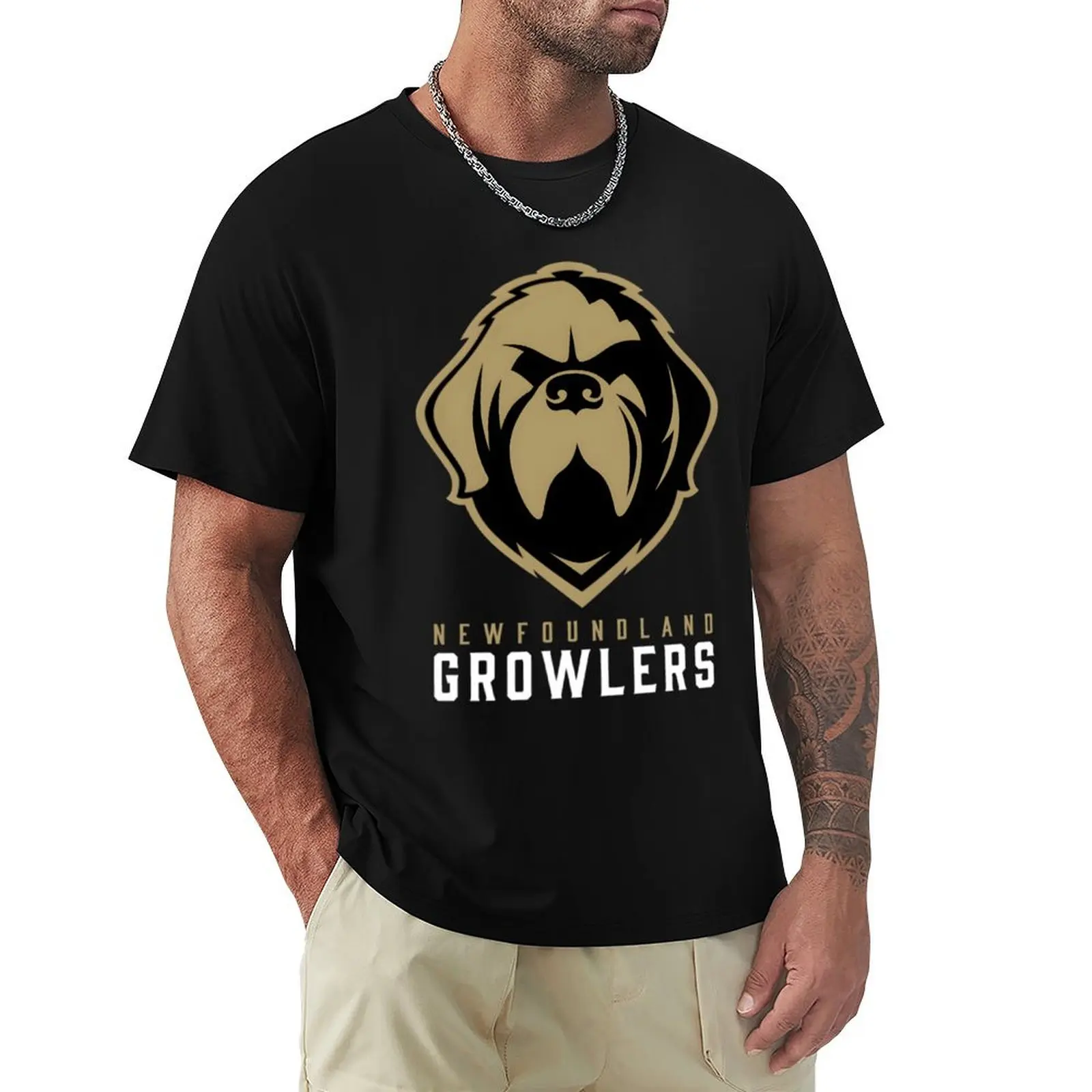 

Newfoundland Growlers Classic Essential T-Shirt customs design your own boys animal print kawaii clothes mens clothes