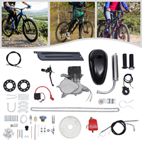 100CC 2-stroke Bike Petrol Engine Set Bicycle Gasoline Engine Kit Modify The Speed  44 Tooth Single Cylinder, Air-cooling