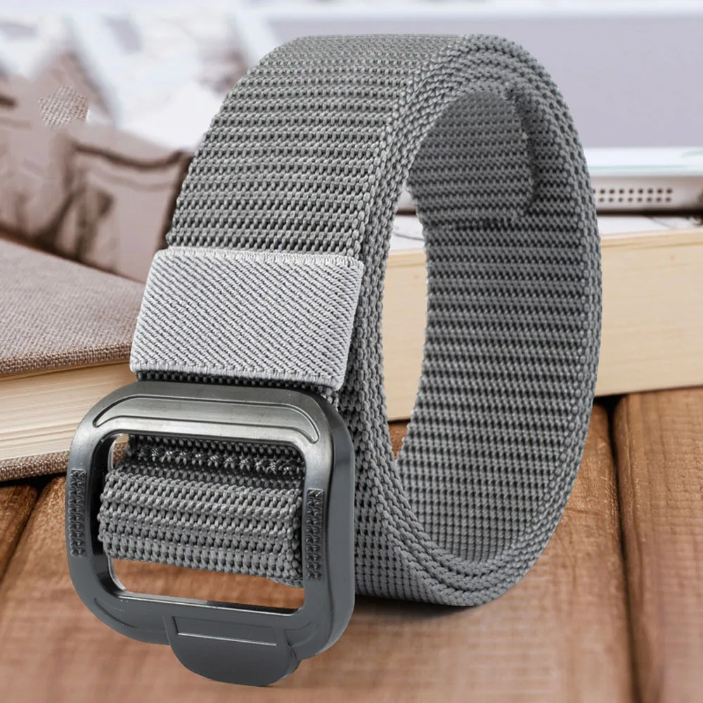 

Perforated Canvas Belt, Men's Needle Buckle Belt, Student Youth Korean Version, Versatile Jeans Belt, Military Training, Extende