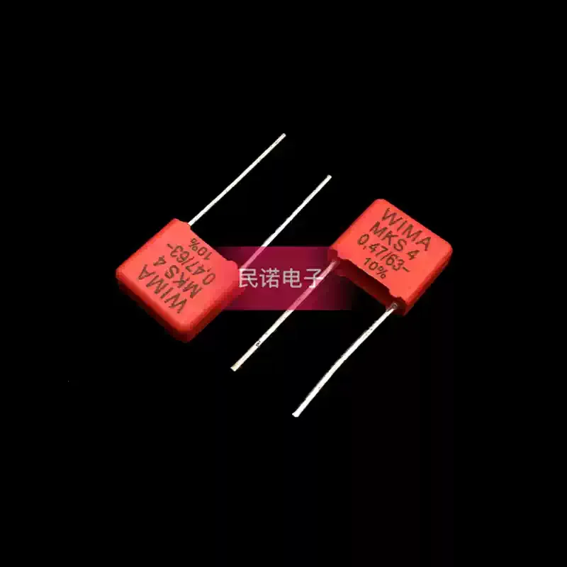 10-100pcs German Weima capacitor WIMA MKS4 63V 0.47UF 474 470n pin distance 7.5mm in stock