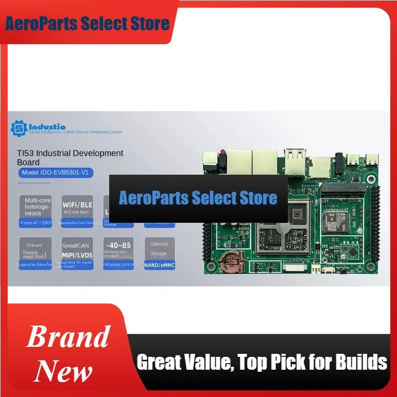 AeroPartsAllwinner T153 Quad-Core Industrial Motherboard: Linux-Powered SparkLink For HMI & Industrial Control Applications