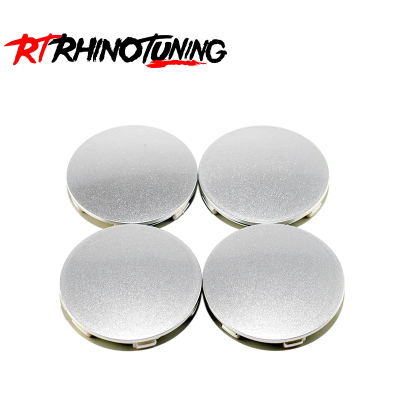 RhinoTuning-cubiertas de cubo de rueda de coche, cubiertas de cubo de centro para Volk Racing TE37, 15 "y 16", 2,44 A5 piezas ABS, 2/4 C-62 OD 62mm/2,28 "ID 58mm/2008"